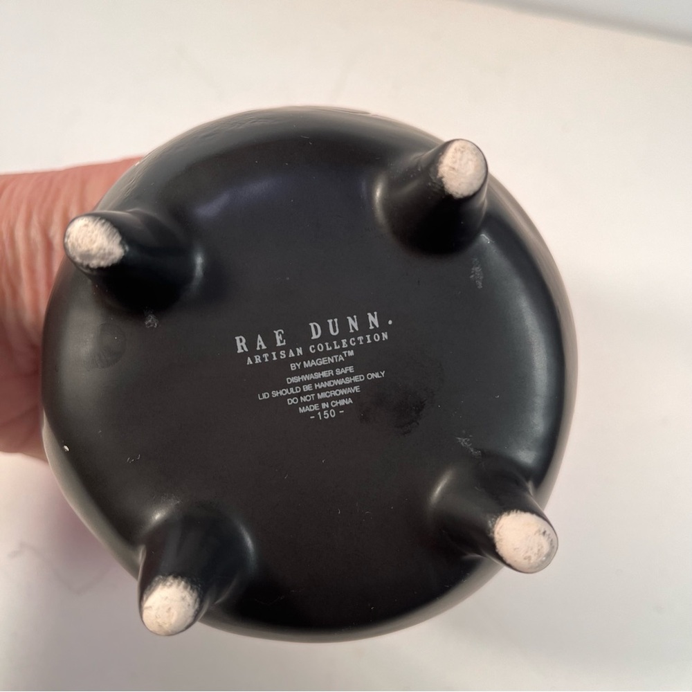 Mini cauldron BOO Rae Dunn - Picture 3 of 4